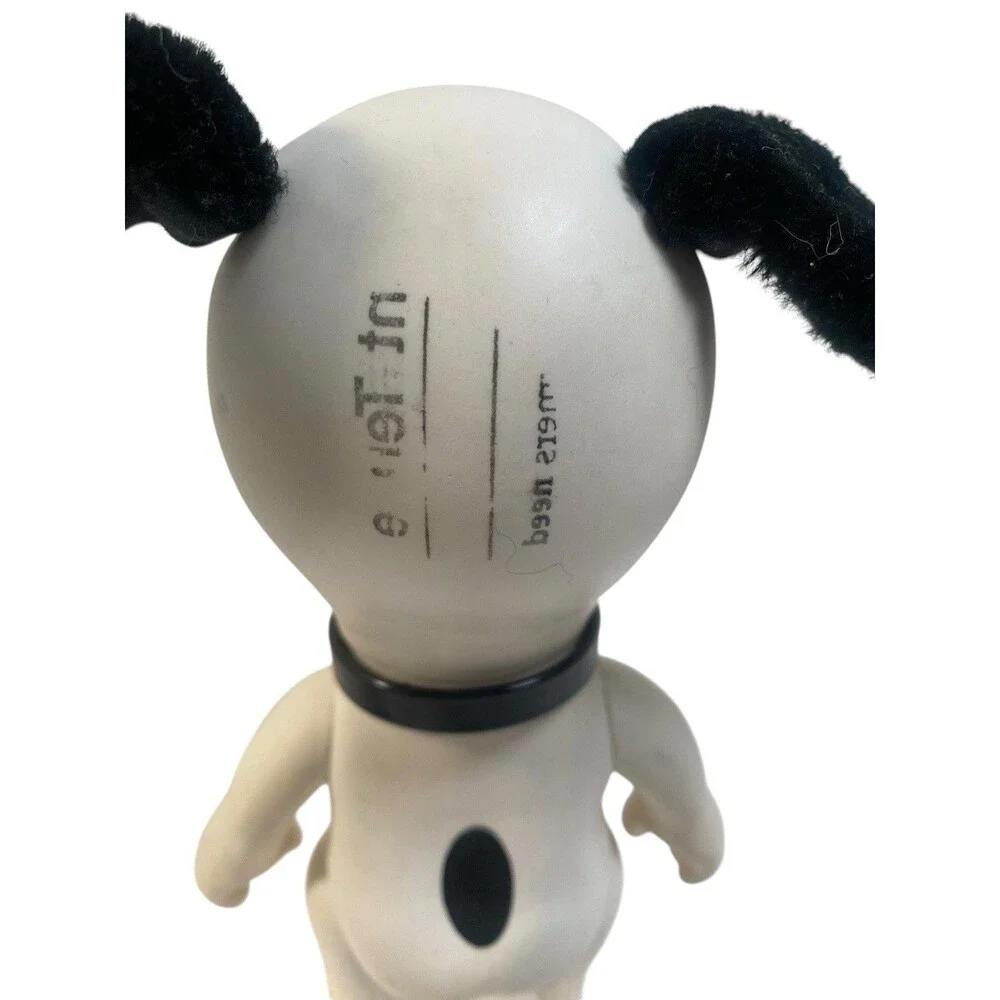 VTG 1958 Snoopy Toy Figure United Feature Syndicate Peanuts Hard Plastic 8”